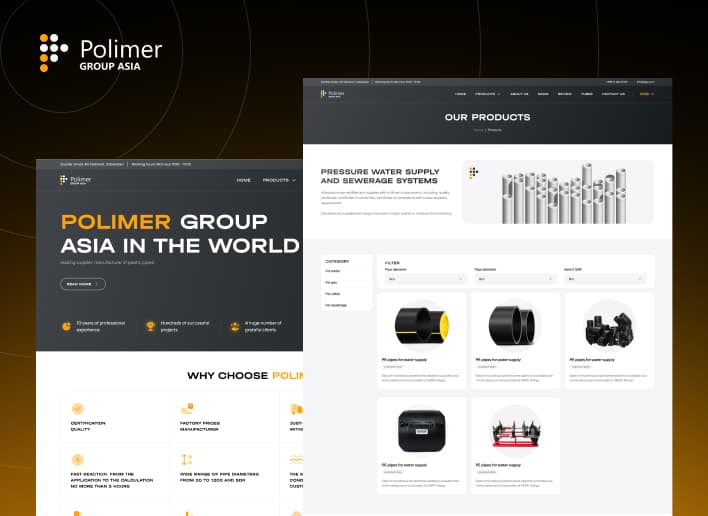Polimer Group Asia — موقع لمورّد ومصنّع أنابيب البوليمر